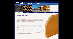 Desktop Screenshot of plyformsinc.com